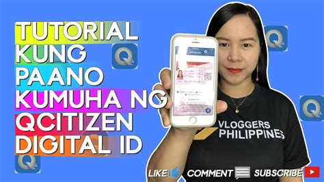 Paano Gumawa o Mag Apply ng QCitizen Digital ID .